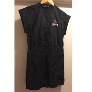 ALEXANDER MCQUEEN For PUMA  Black Jumper Romper XS